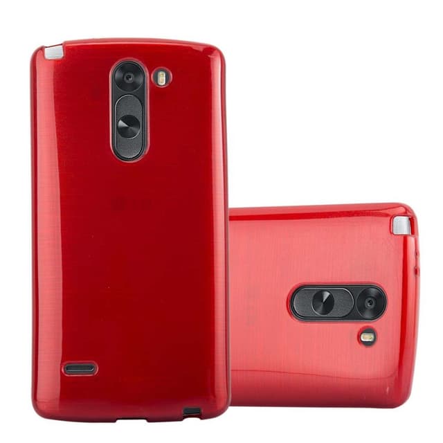 LG G3 STYLUS Suojakuori Kotelo (Punainen)