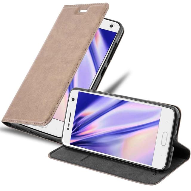 ZTE Blade V8 Suojakuori Lompakkokotelo (Ruskea)