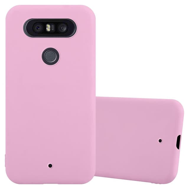 Skal LG Q8 Fodral Case (Rosa)