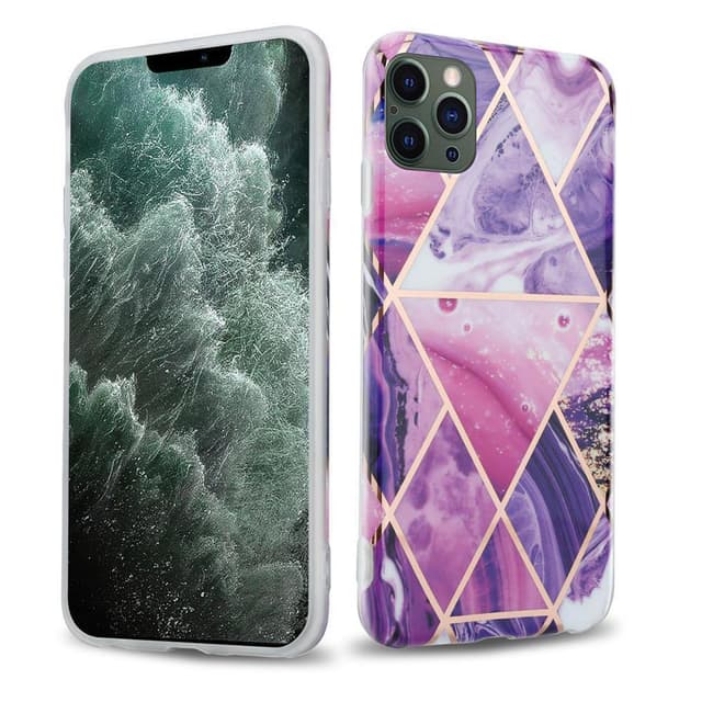 iPhone 12 PRO MAX Suojakuori Lompakkokotelo (Violetti)