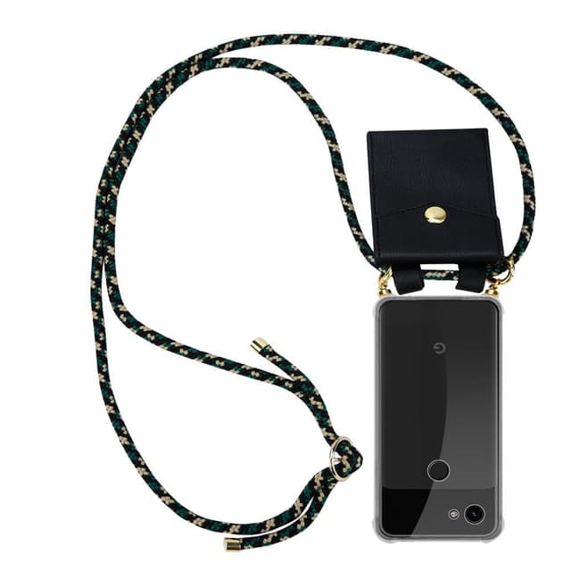 Google PIXEL 3A Skal Fodral Kedja (Brun)