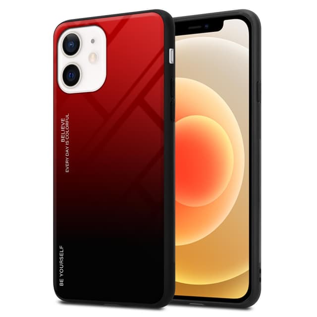 Deksel iPhone 12 MINI Case Cover (svart)
