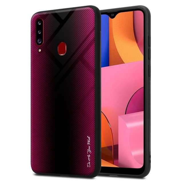 Samsung Galaxy A20s Suojakuori Kotelo (Vaaleanpunainen)