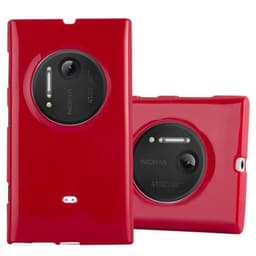 Nokia Lumia 1020 Deksel Case Cover (rød)