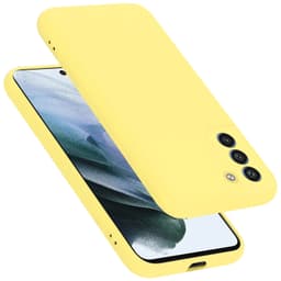 Samsung Galaxy S21 FE Suojakuori Kotelo (Keltainen)