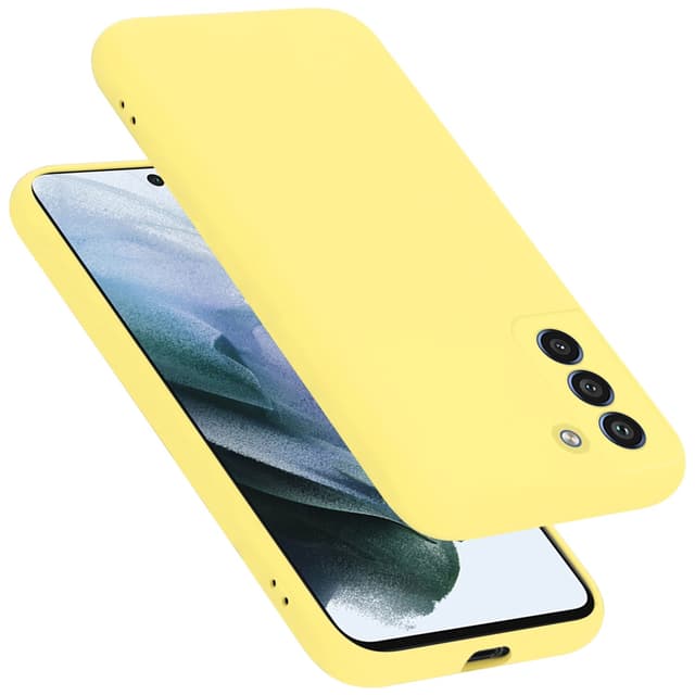 Samsung Galaxy S21 FE Suojakuori Kotelo (Keltainen)