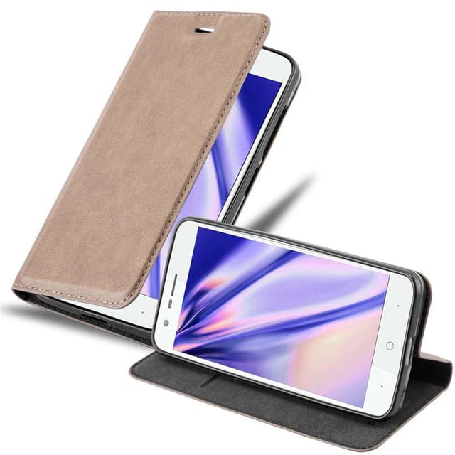 ZTE Blade V8 MINI Cover Etui Case (Brun)