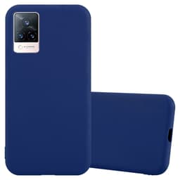 Vivo V21 4G / 5G Suojakuori Kotelo Case Cover (Sininen)