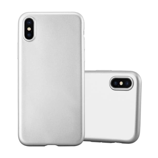 Skal iPhone X / XS Fodral Case (Silver)