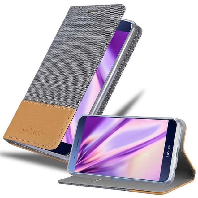 Honor V9 Pungetui Cover Case (Grå)