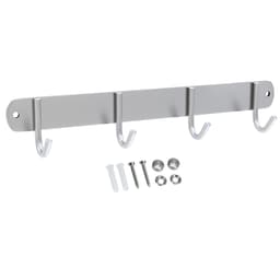 Klädstång Klädkrokar Klädhängare (modell e - 4 krokar)