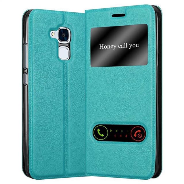 Lompakkokotelo Honor 5C Case (Turkoosi)