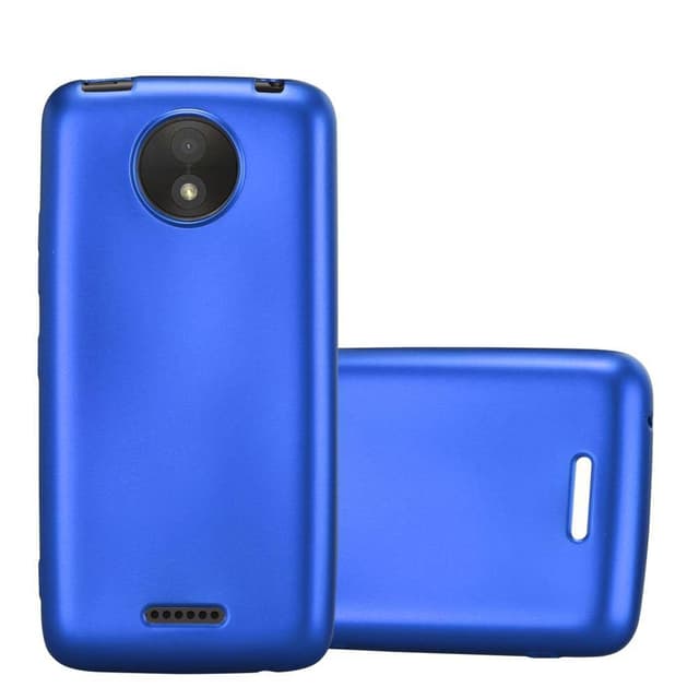 Skal Motorola MOTO C PLUS Fodral Case (Blå)