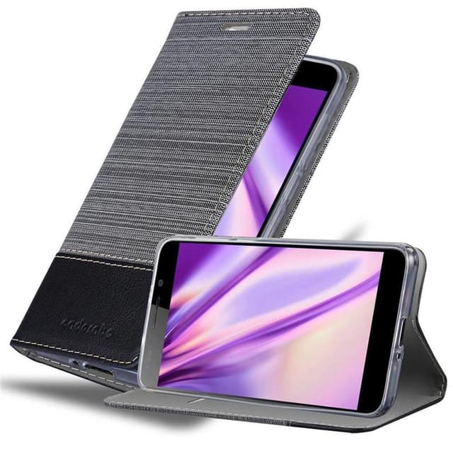 Honor 6 Suojakuori Lompakkokotelo (harmaa)