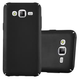 Samsung Galaxy J5 2015 Suojakuori Kotelo Cover (Musta)