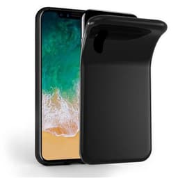 iPhone X / XS Suojakuori Suojakotelo Läpinäkyvä