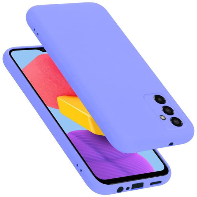 Samsung Galaxy M13 4G silikondeksel case (lilla)
