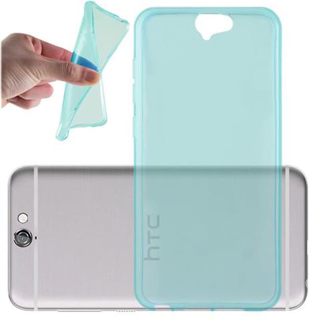 HTC ONE A9 Cover TPU Etui (Blå)