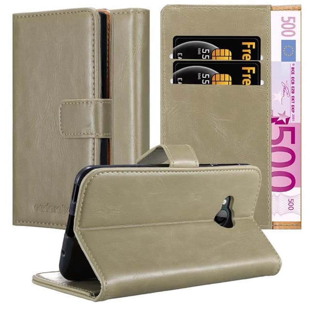 Cover HTC U PLAY Etui Case (Brun)