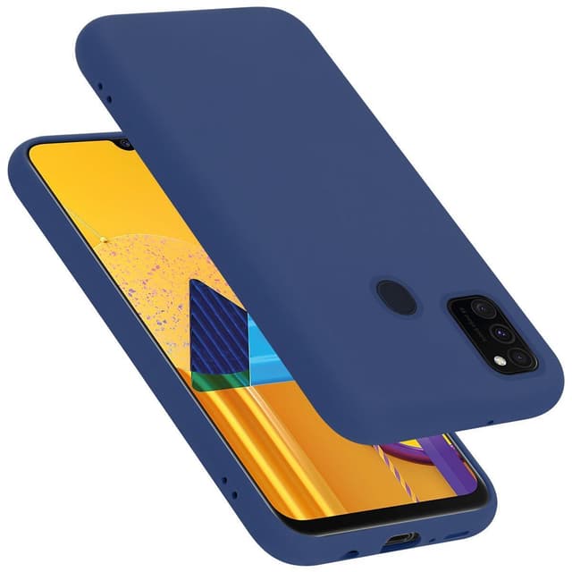 Samsung Galaxy M21 / M30s Skal Fodral Case (Blå)