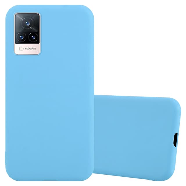 Cover Vivo V21 4G / 5G Etui Case (Blå)