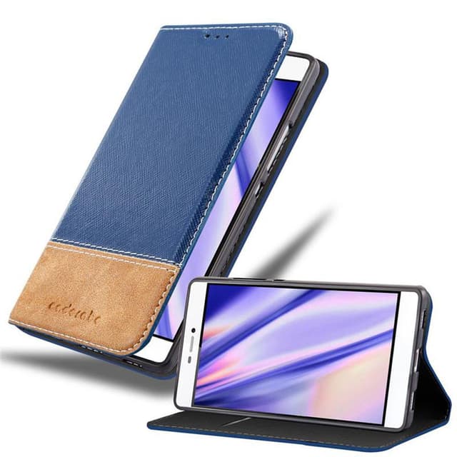 Huawei P8 Skal Fodral Case (Blå)