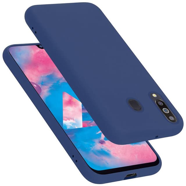 Samsung Galaxy M30 / A40s Skal Fodral Case (Blå)
