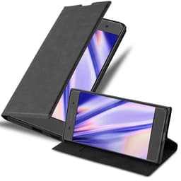 Sony Xperia XA lommebokdeksel deksel (svart)