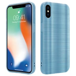 Suojakuori iPhone X / XS Suojakotelo (Turkoosi)