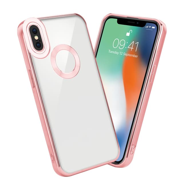 iPhone X / XS Suojakuori Kotelo (Läpinäkyvä)