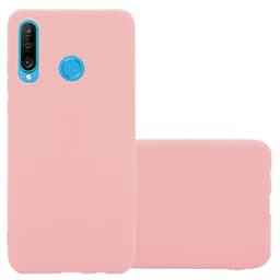 Cover Huawei P30 LITE Etui Case (Lyserød)
