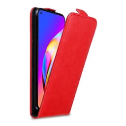 Oppo A94 5G deksel flip cover (rød)
