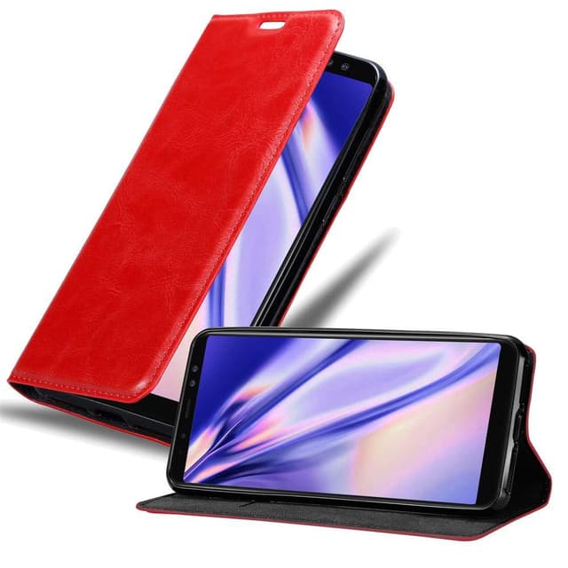 Samsung Galaxy A6 2018 Cover Etui Case (Rød)