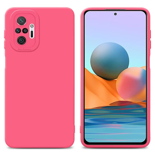 Xiaomi RedMi NOTE 10 PRO Cover Etui Case (Rød)