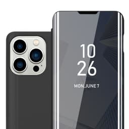 Suojakuori iPhone 14 PRO Lompakkokotelo (Musta)