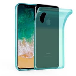 iPhone X / XS Cover TPU Etui (Blå)