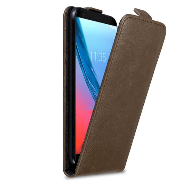 ZTE Blade V9 Pungetui Flip Cover (Brun)
