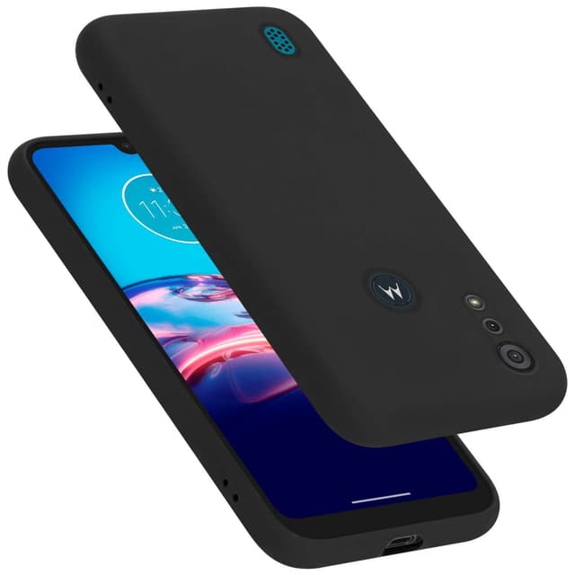 Motorola MOTO E6s 2020 Skal Fodral Case (Svart)