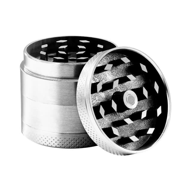 Kvarn Kök Kross Örter Kryddor Tobak (silver)