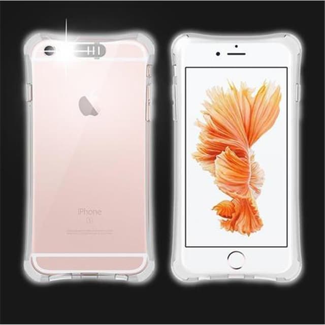 iPhone 6 / 6S Suojakuori Kotelo (Läpinäkyvä)