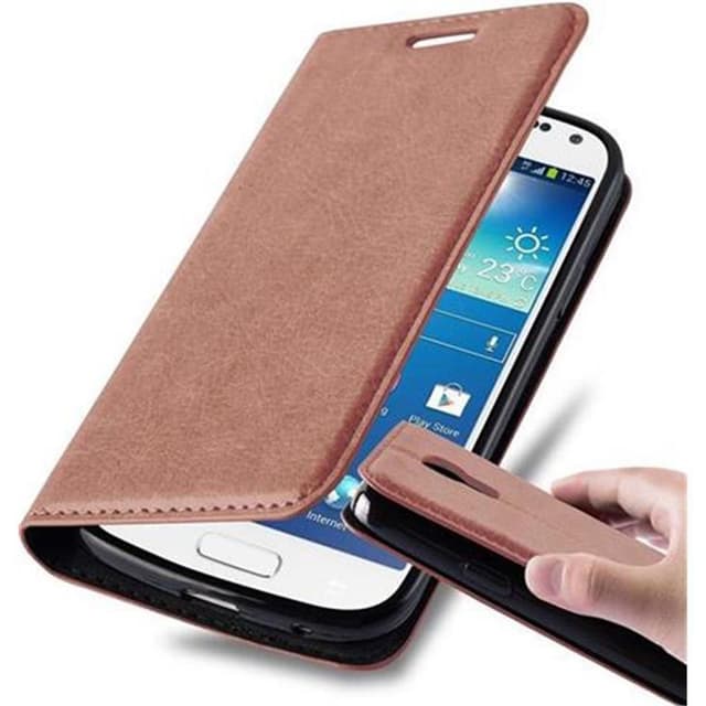 Samsung Galaxy S4 MINI Skal Fodral Case (Brun)
