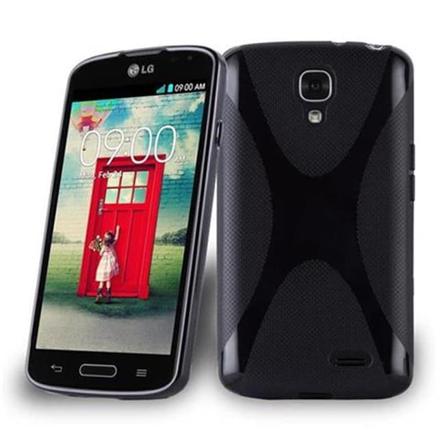 LG F70 Suojakuori Cover (Musta)