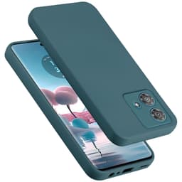 Motorola Edge 40 Neo silikondeksel case (grønn)