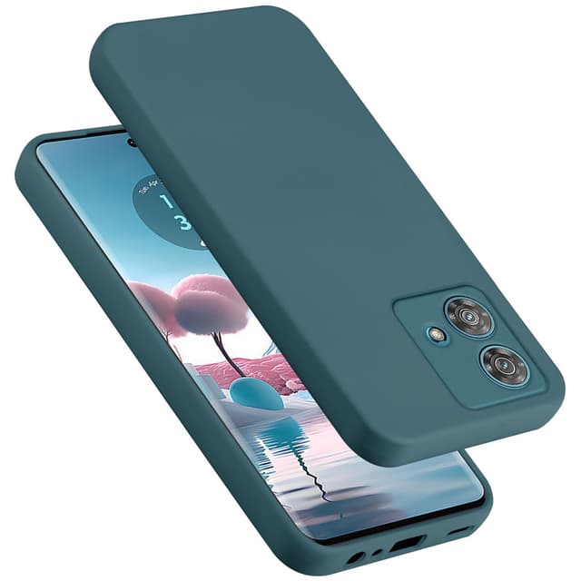 Motorola Edge 40 Neo Skal Fodral Case (Grön)