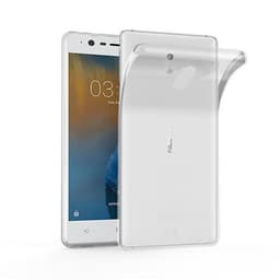 Nokia 3 2017 Suojakuori Suojakotelo Läpinäkyvä