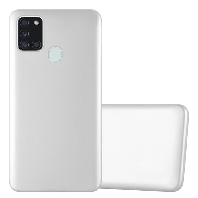Skal Samsung Galaxy A21s Fodral Case (Silver)