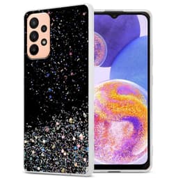 Samsung Galaxy A23 4G / 5G Suojakuori Kotelo (Musta)