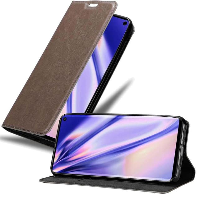 Samsung Galaxy S10 4G Skal Fodral Case (Brun)