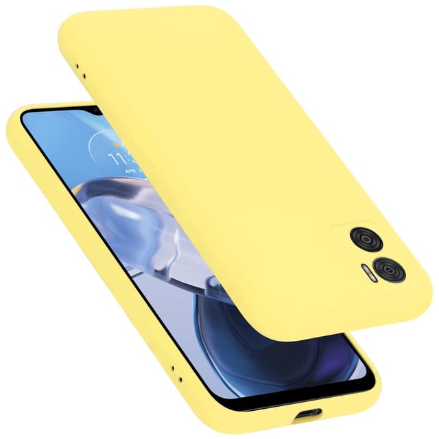 Motorola MOTO E22 / E22i Skal Fodral Case (Gul)