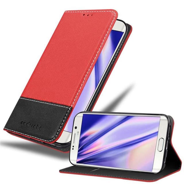 Samsung Galaxy S6 EDGE Suojakuori Case (Punainen)